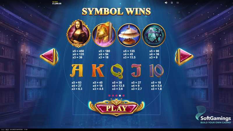 Slot Da Vinci's Mystery