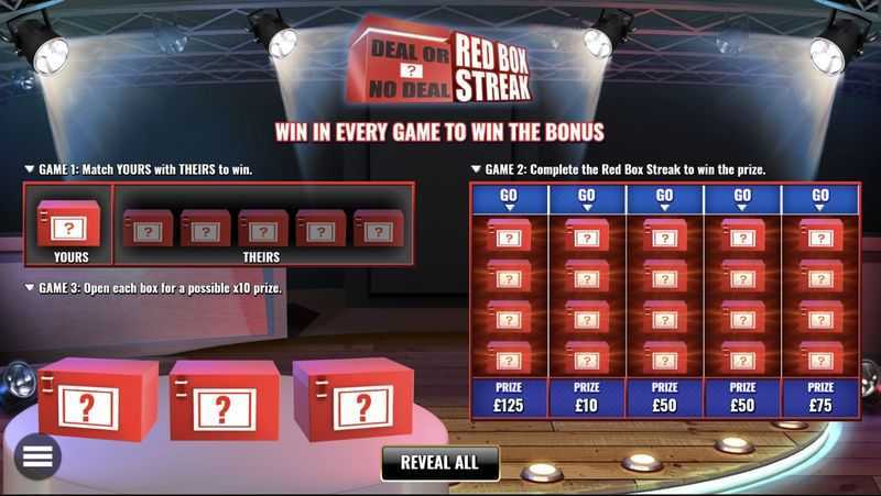 Play Deal Or No Deal Blackjack by Red Tiger