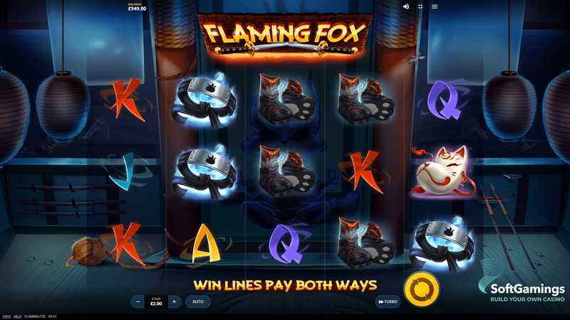 Play Flaming Fox by Red Tiger