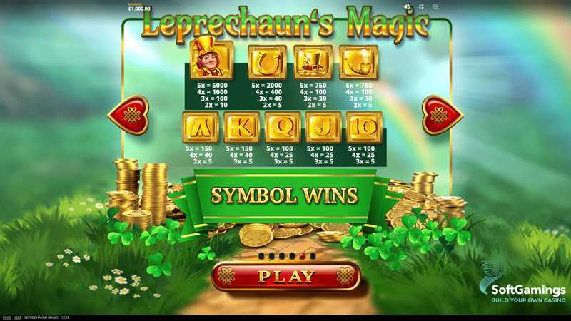 Play Leprechauns Magic by Red Tiger