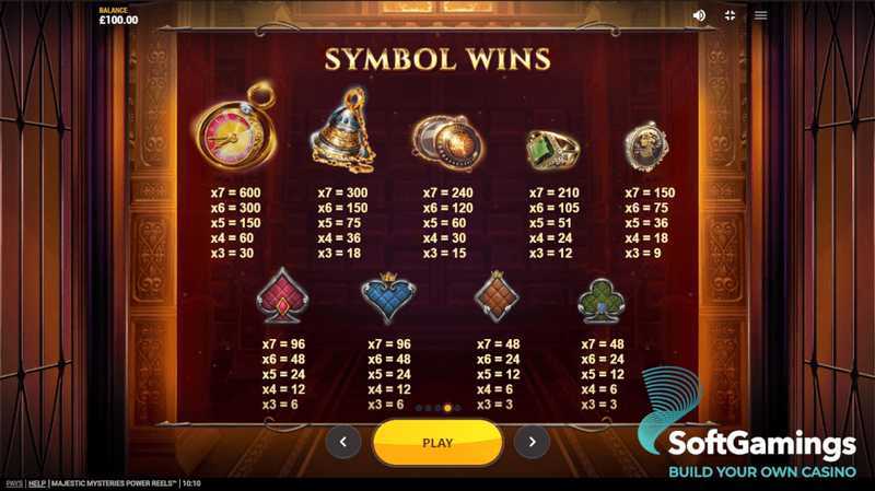 Slot Majestic Mysteries Power Reels