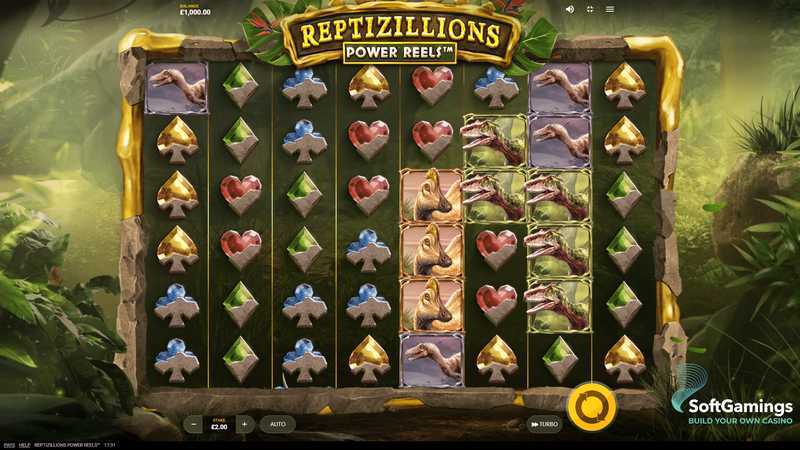 Play Reptizillions Power Reels by Red Tiger