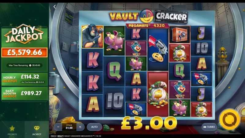 Play Vault Cracker by Red Tiger