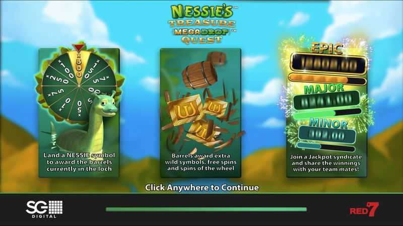 Play Nessie's Treasure Mega Drop Quest by Red7