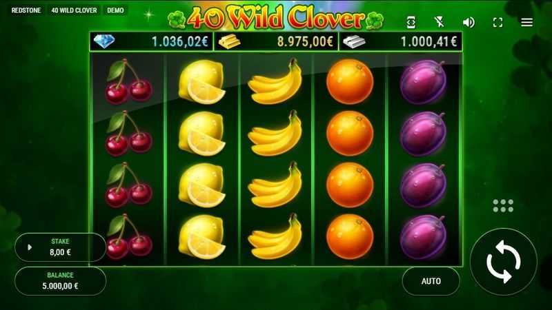 Play 40 Wild Clover by Redstone