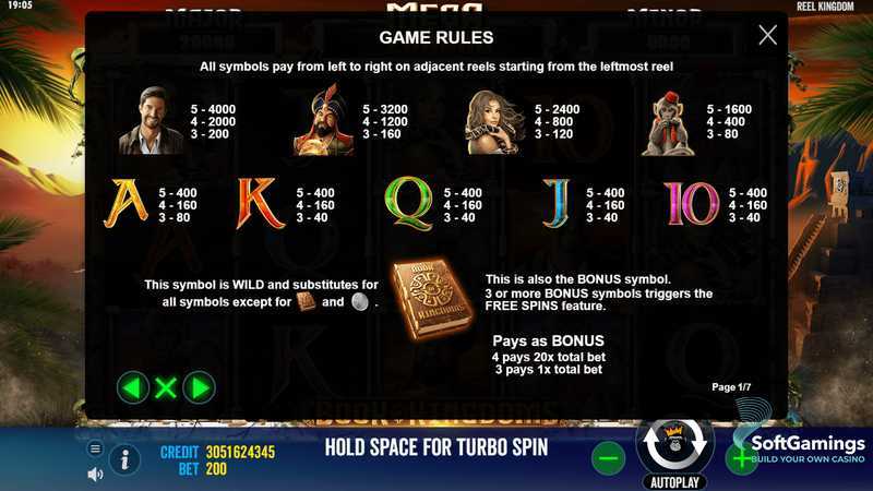 Play Book of Kingdoms by Reel Kingdom