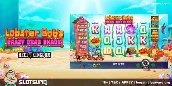 Play Lobster Bob’s Crazy Crab Shack by Reel Kingdom