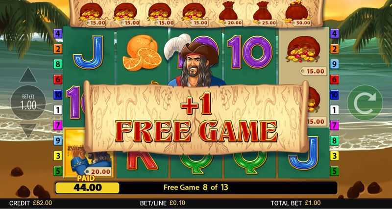 Play Buckaneers Frenzy by Reel Time Gaming