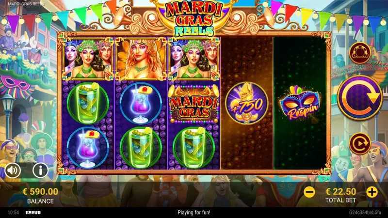 Play Mardi Gras Reels by Reevo