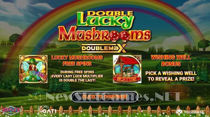 Play Double Lucky Mushrooms Doublemax by Reflex Gaming