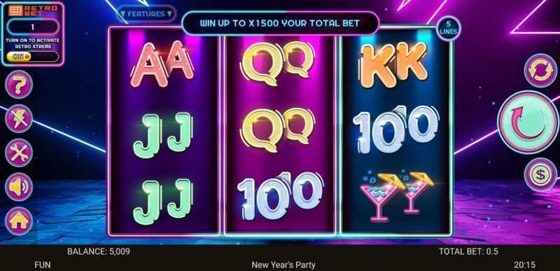 Slot New Years Party