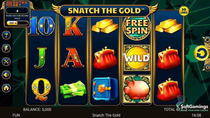 Play Snatch the Gold by Retro Gaming