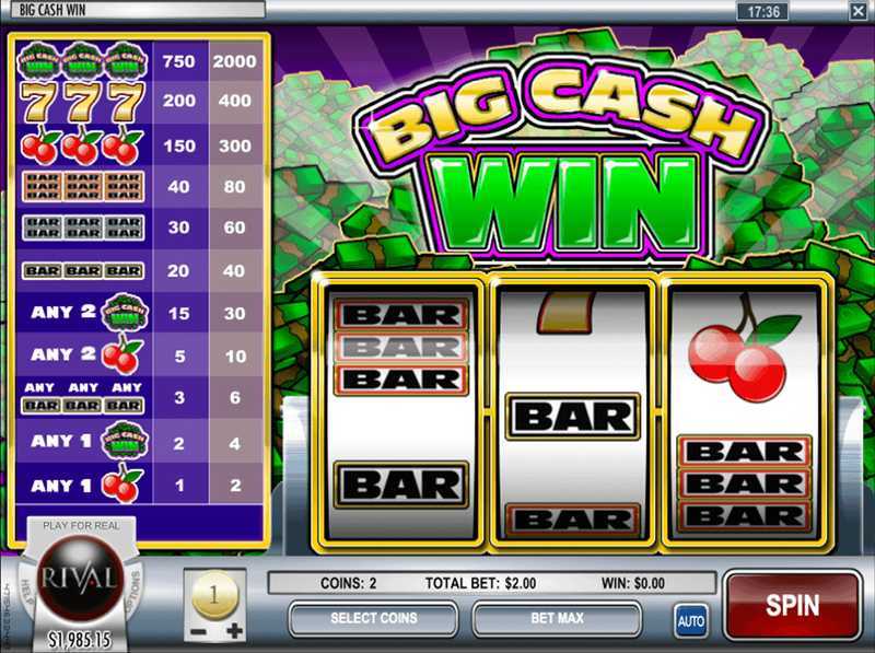 Slot Cast for Cash Scratch and Win