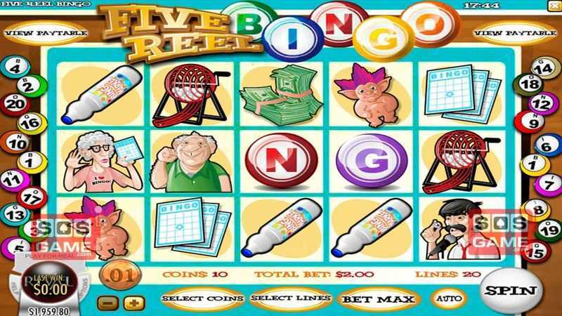 Play Five Reel Bingo by Rival Gaming