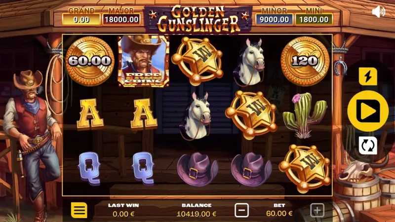 Play Gunslingers Gold Scratch and Win by Rival Gaming