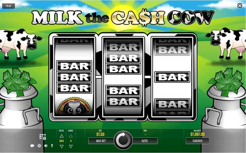 Play Milk the Cash Cow by Rival Gaming