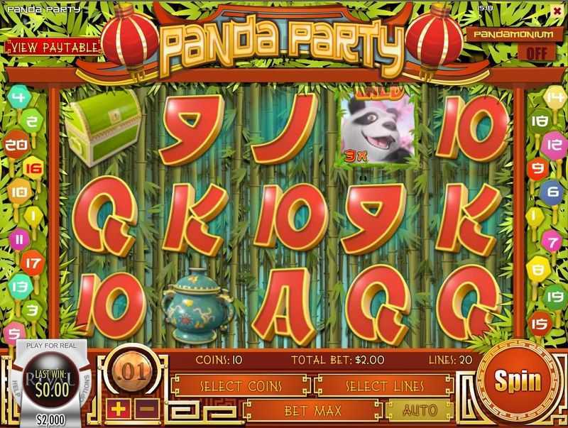 Play Panda Party by Rival Gaming