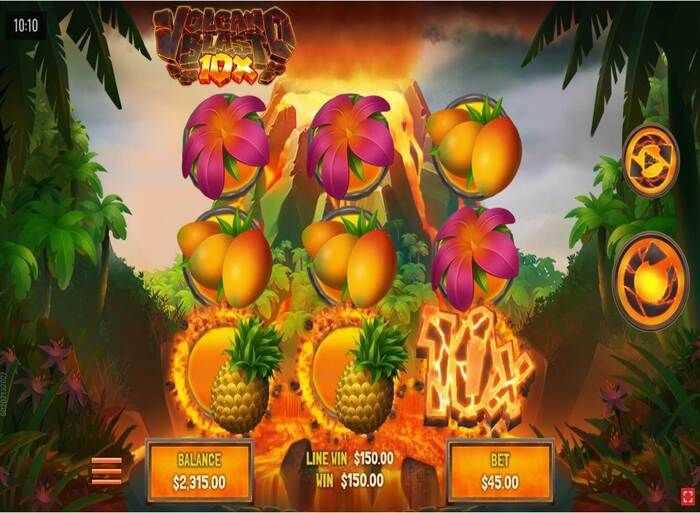 Play Volcano Blast 10X by Rival Gaming