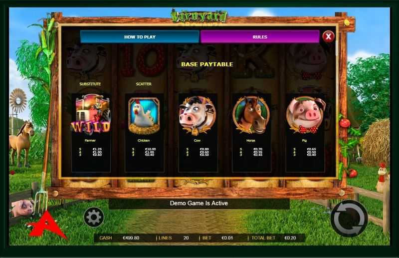 Play Barnyard Bonanza by Roxor Gaming