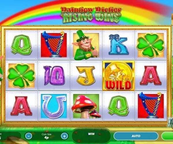 Play Rainbow Riches Rising Wins by Roxor Gaming