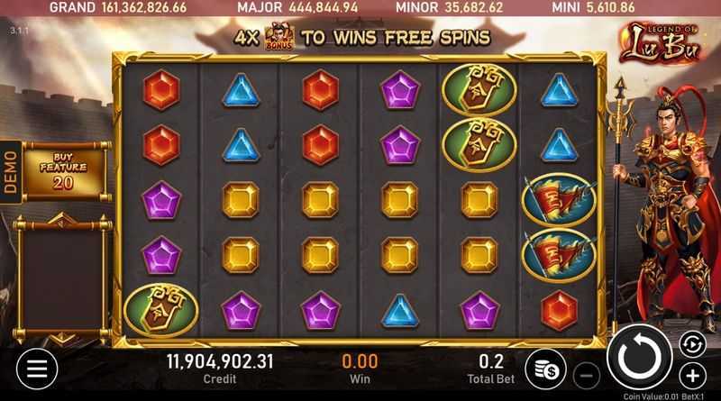 Play Legend of Lu Bu by Royal Slot Gaming