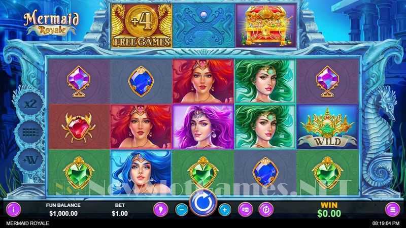 Play Mermaid by Royal Slot Gaming