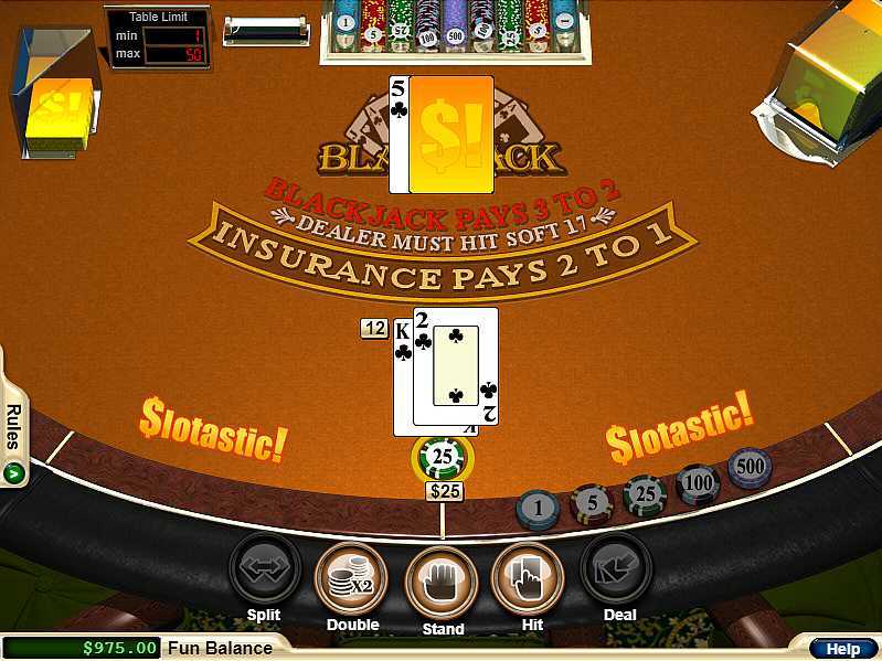 Play Blackjack by Rtg