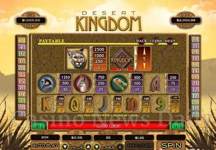 Play Desert Kingdom by Rtg