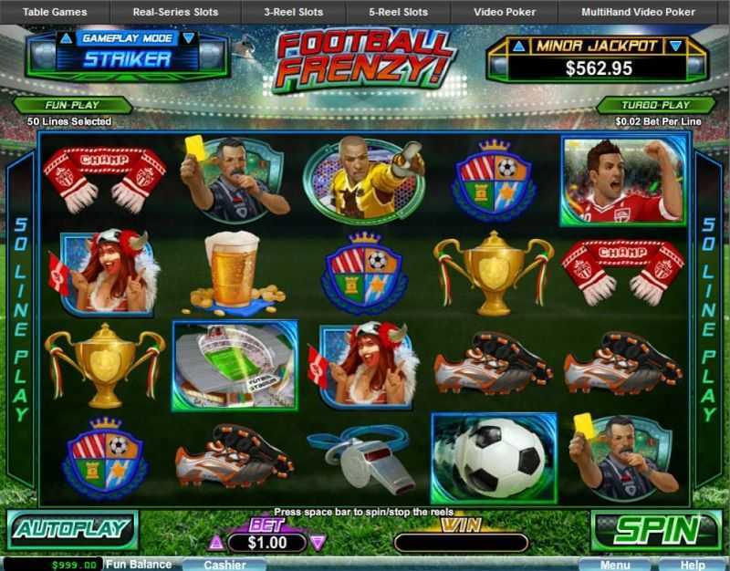 Play Football Frenzy by Rtg