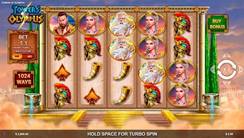 Play Fortunes of Olympus by Rtg