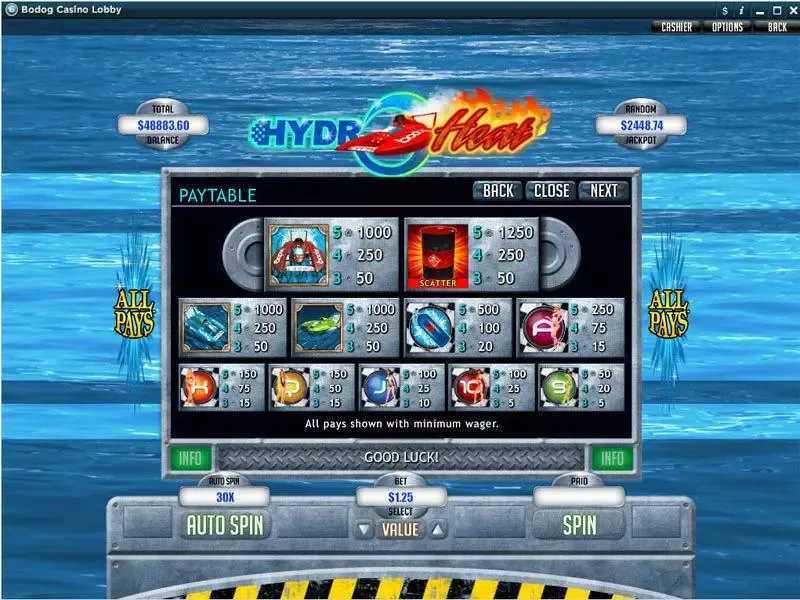 Play Hydro Heat by Rtg