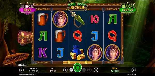 Play Robin Hood's Riches by Rtg