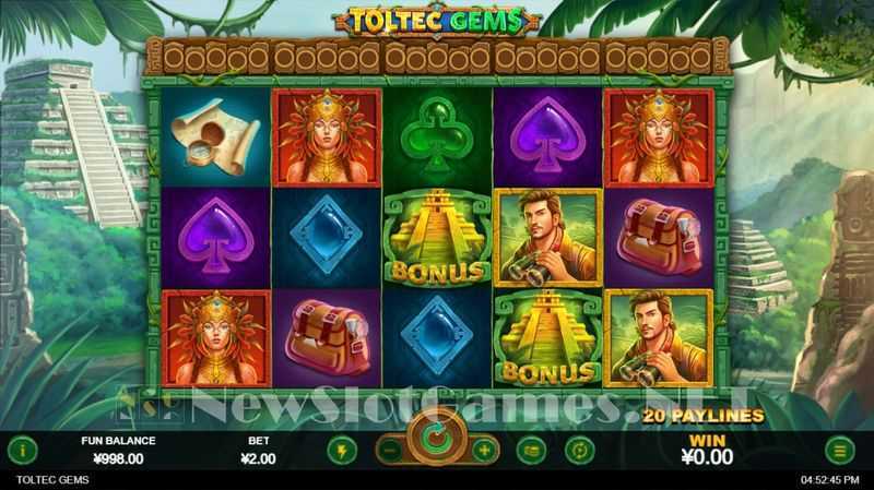 Play Toltec Gems by Rtg