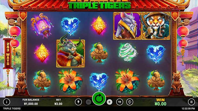 Play Triple Tigers by Rtg