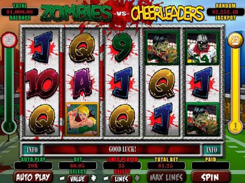 Slot Zombies vs Cheerleaders