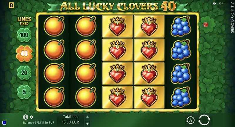 Play Clovers of Luck 2 by Ruby Play
