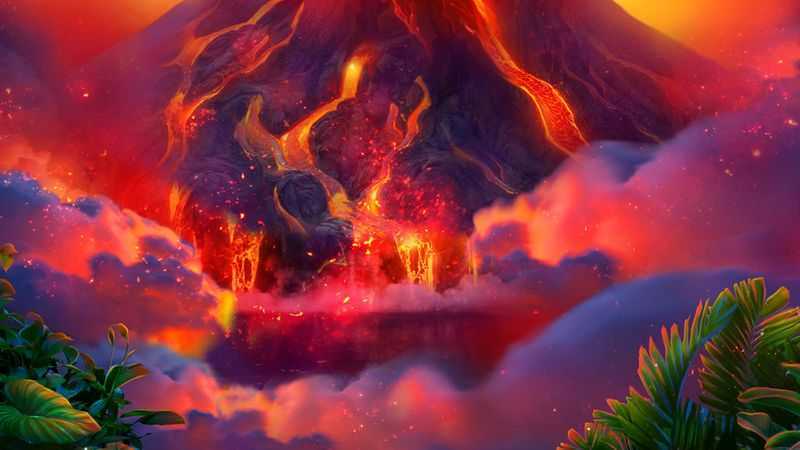 Play Volcano Rising by Ruby Play