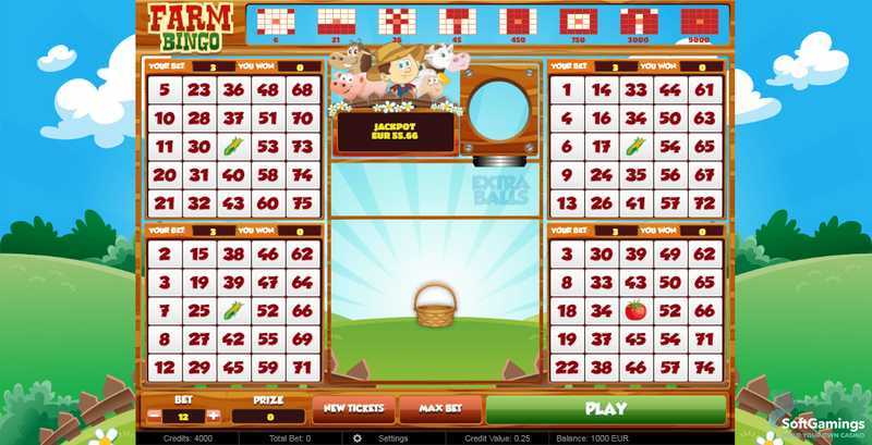 Play Farm Bingo by Salsa Technology