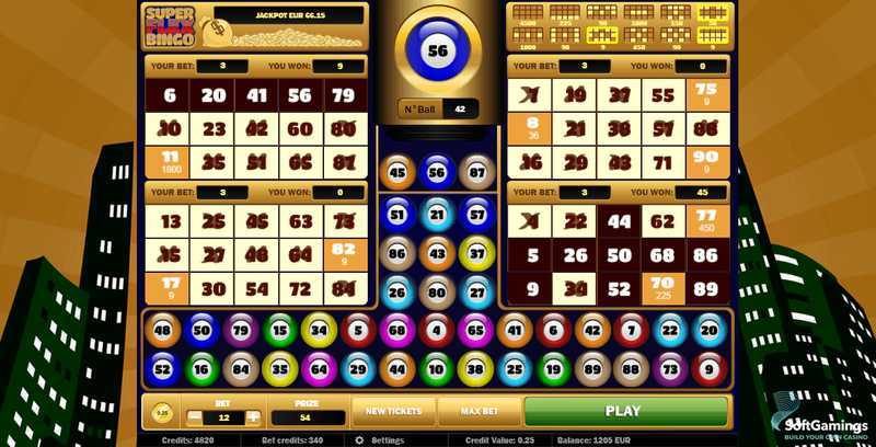 Play Super Flex Bingo by Salsa Technology