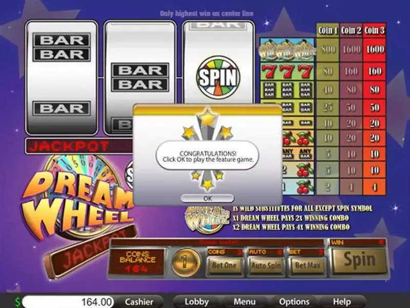 Play Dream Wheel by Saucify