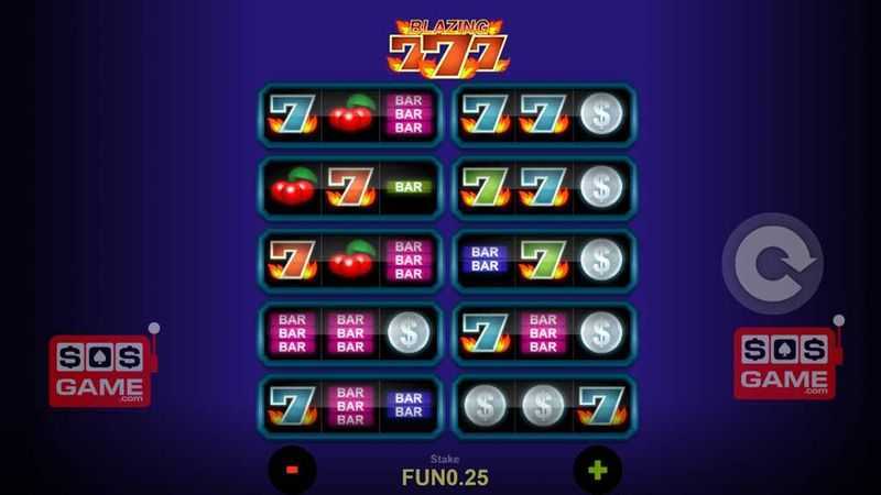 Play Blazing 7s Roulette by Shuffle Master