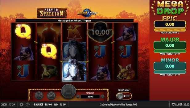 Play Silver Stallion by Shuffle Master