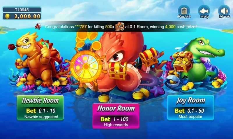 Play Mega Fishing Deluxe by Silverback Gaming