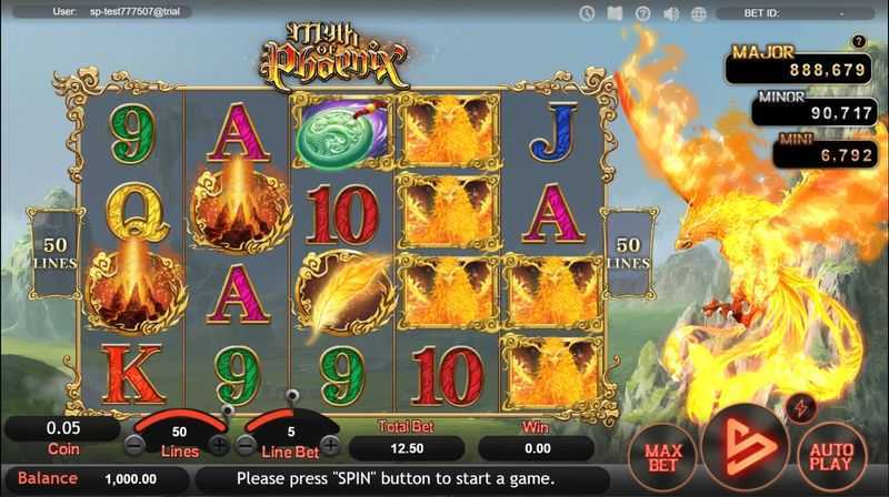 Play Myth of Phoenix by Simpleplay