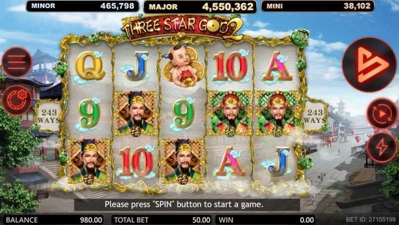 Play Three Star God by Simpleplay
