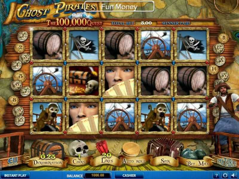 Play Ghost Pirates The 100,000 Quest by Skillonnet