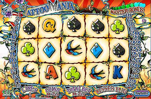 Slot Tattoo Mania
