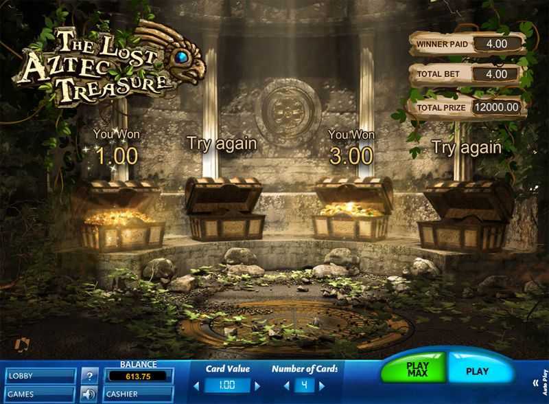 Play The Lost Aztec Treasure by Skillonnet