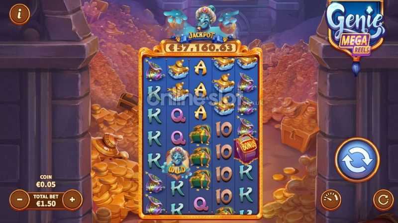 Play Genie Mega Reels by Skywind Group
