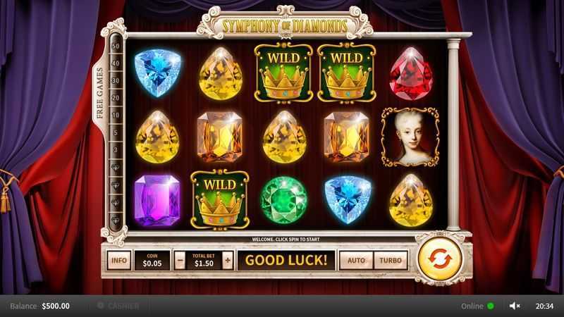 Play Symphony of Diamonds by Skywind Group